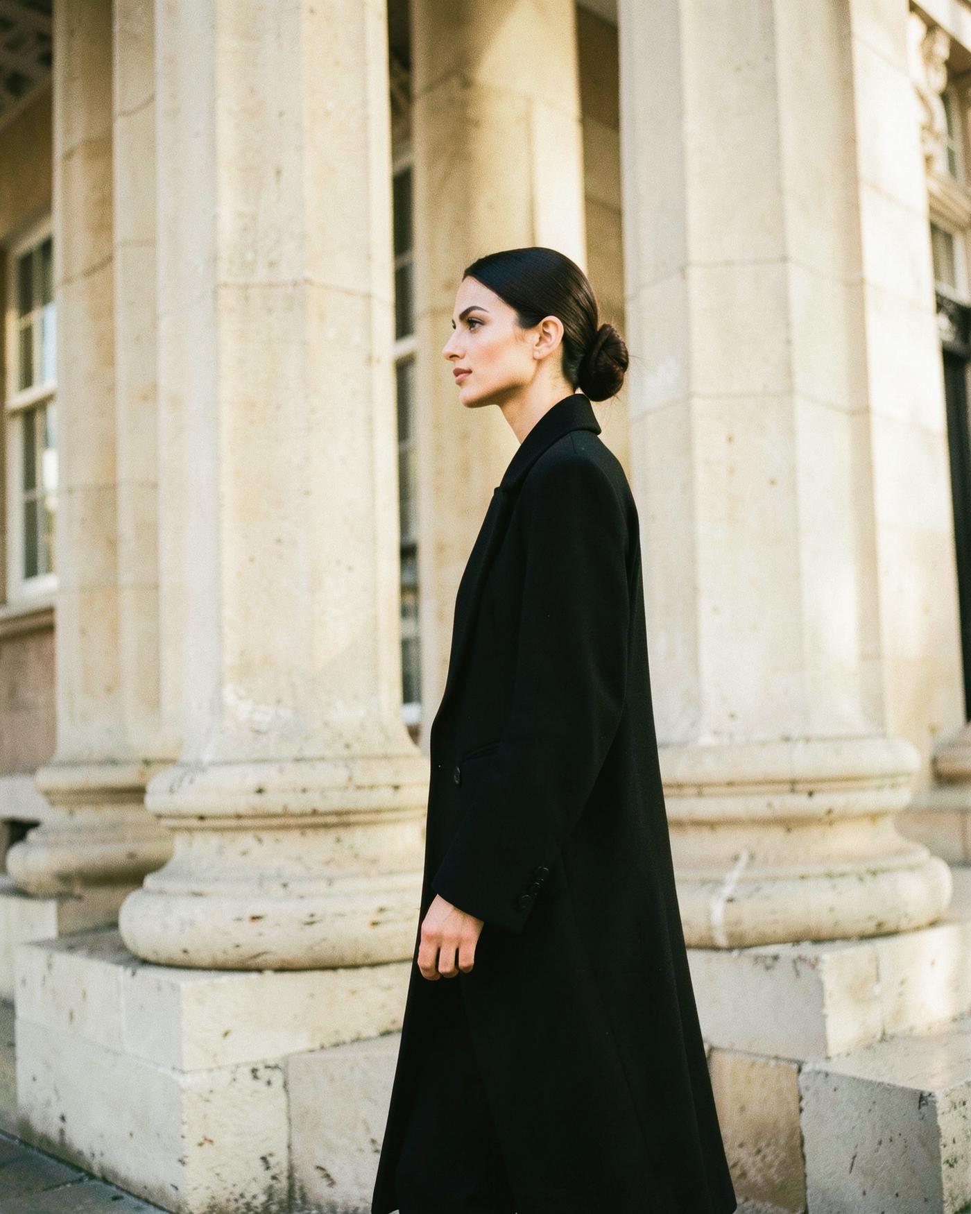 SAYRA team member outside the London headquarters